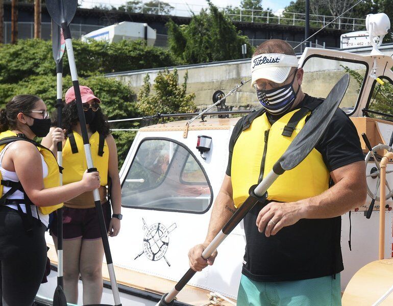 Paddling toward peace: Haverhill police, teens kayak together on river